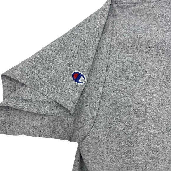 Champion Mens Gray UGA Georgia Bulldogs Stars and Stripes Logo T-Shirt Sz M - Picture 4 of 9